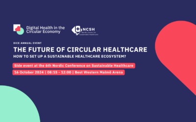 Join our DiCE annual event at the 6th Nordic Conference on Sustainable Healthcare!